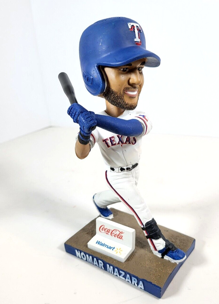 2018 Nomar Mazara Bobblehead Texas Rangers #30 w/Box