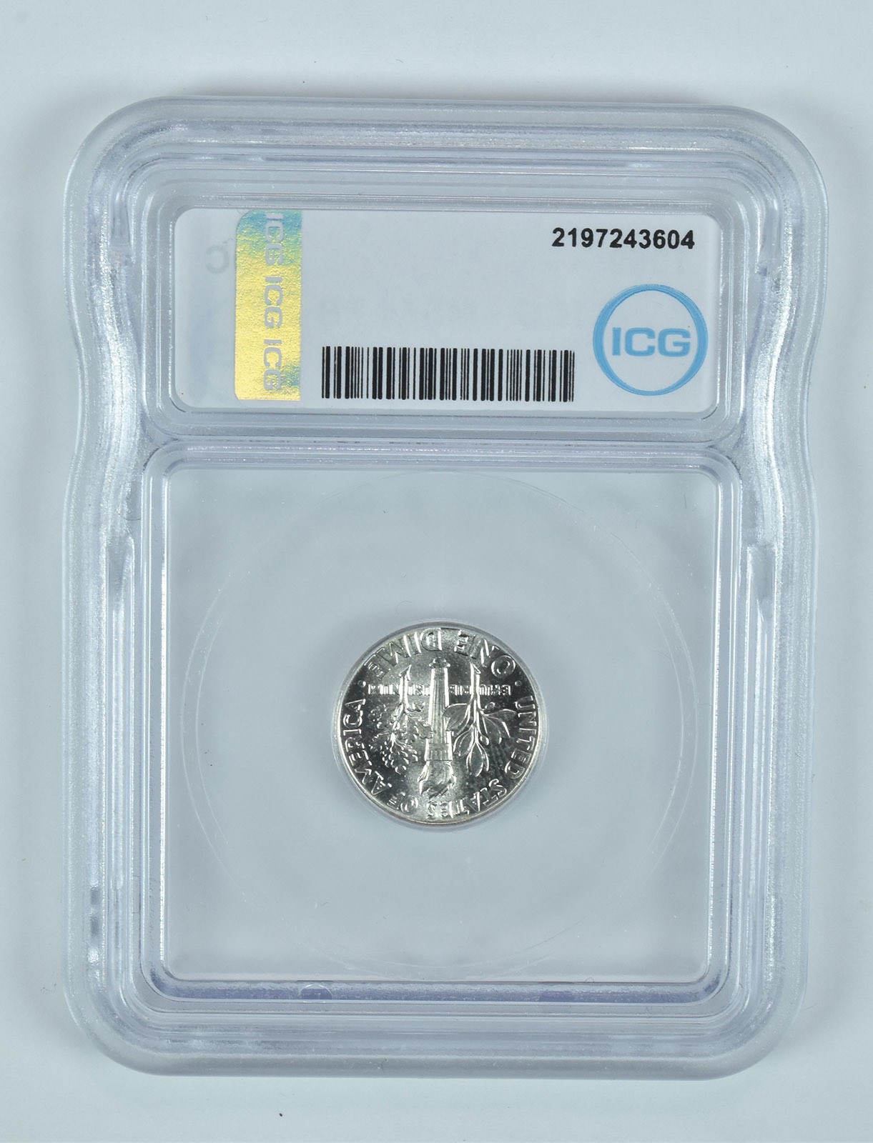 1959 Roosevelt Dime MS66 FB ICG