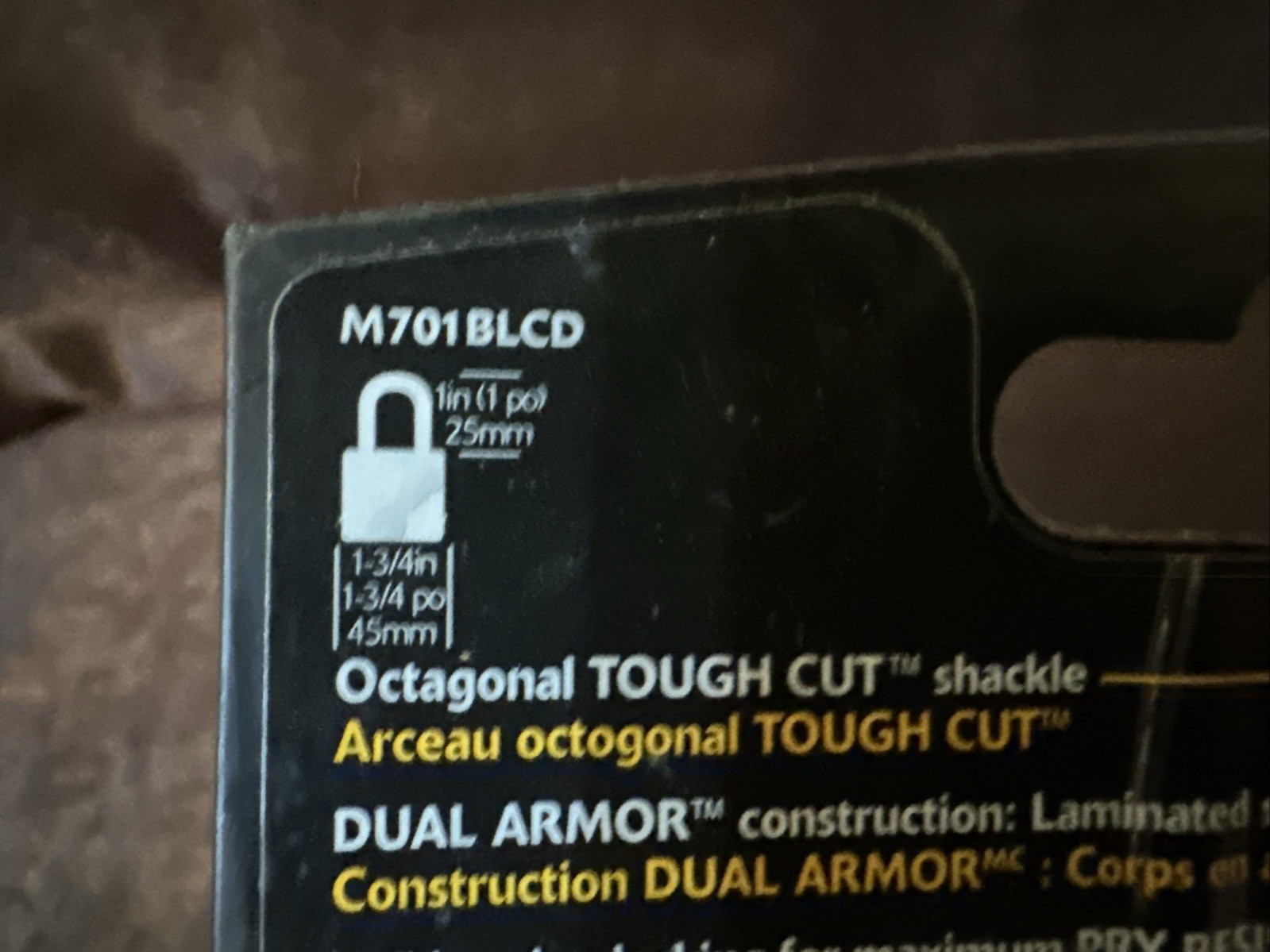 Master Lock Magnum M701BLCD Heavy Duty Padlock & Hasp