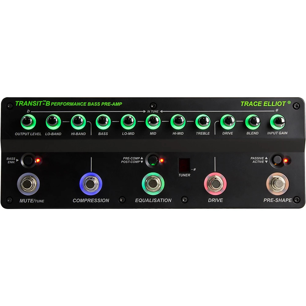 Trace Elliot Transit B Bass Pre-amp and Effects Pedal