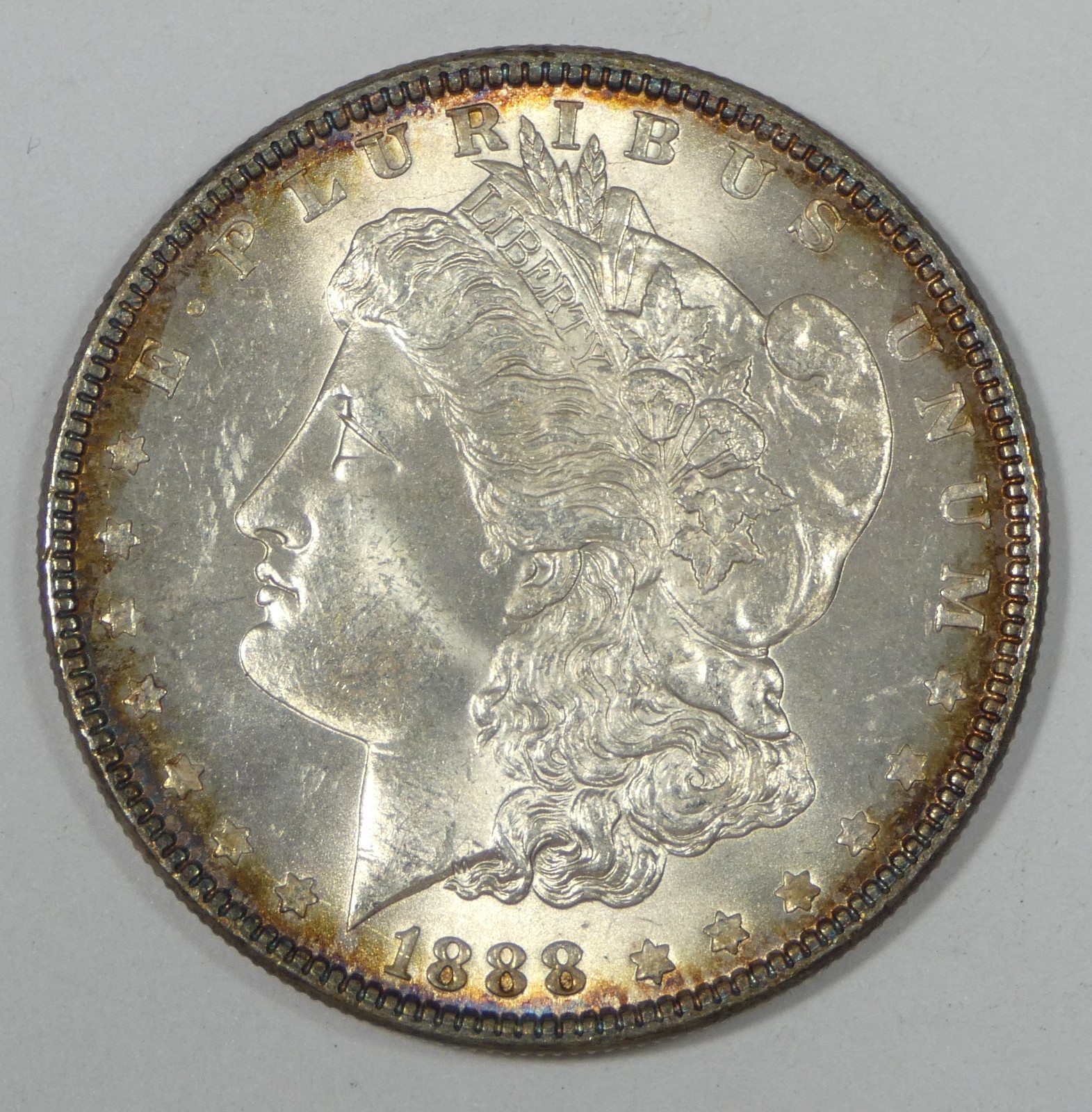 1888 Morgan Dollar Choice BRILLIANT UNCIRCULATED Silver Dollar
