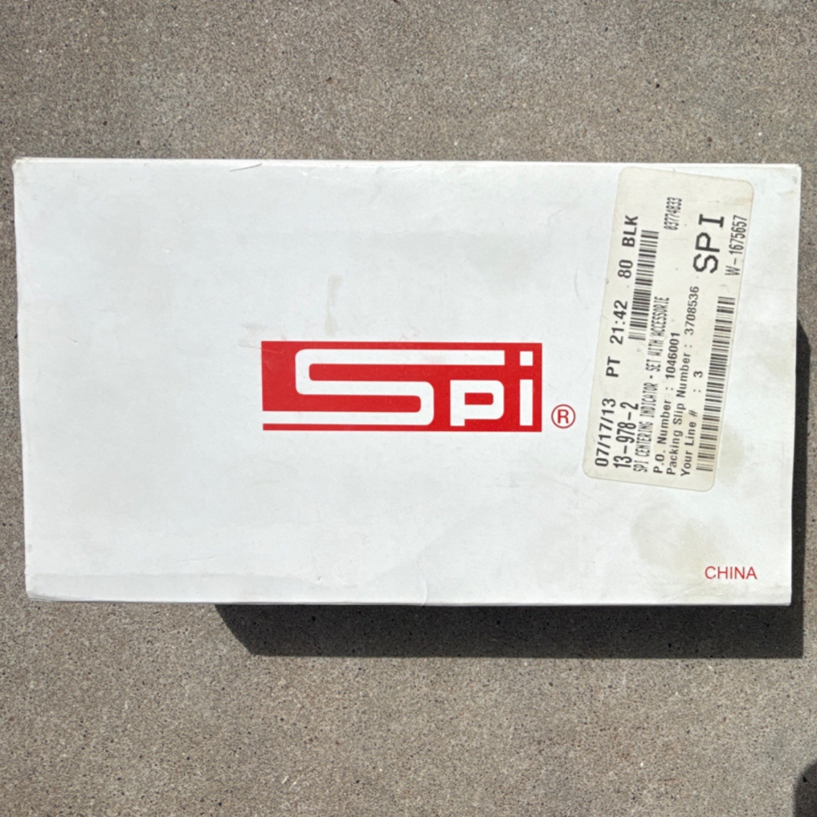 SPI Centering Indicator Set 13-978-2 with Accessories 0.0005" Precision