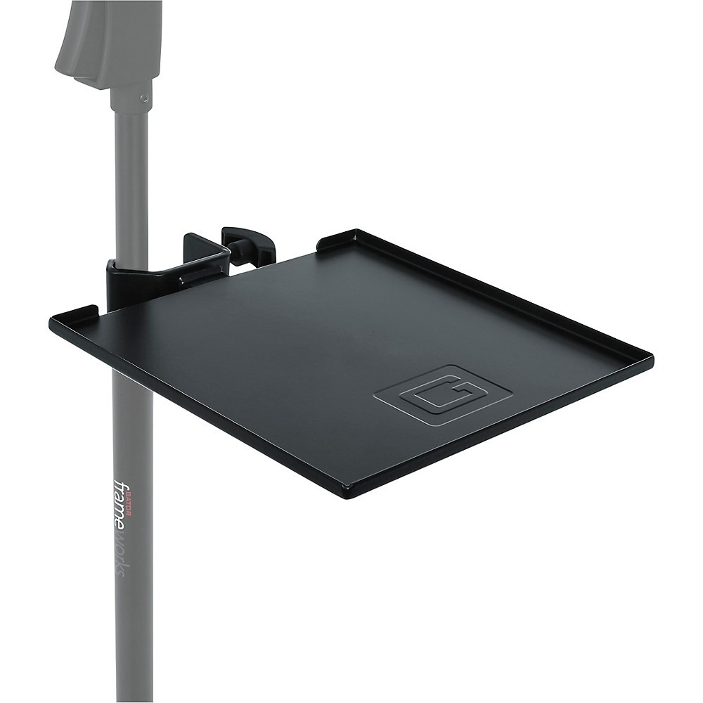 Gator GFW-SHELF0909 Frameworks small microphone stand clamp-on utility shelf