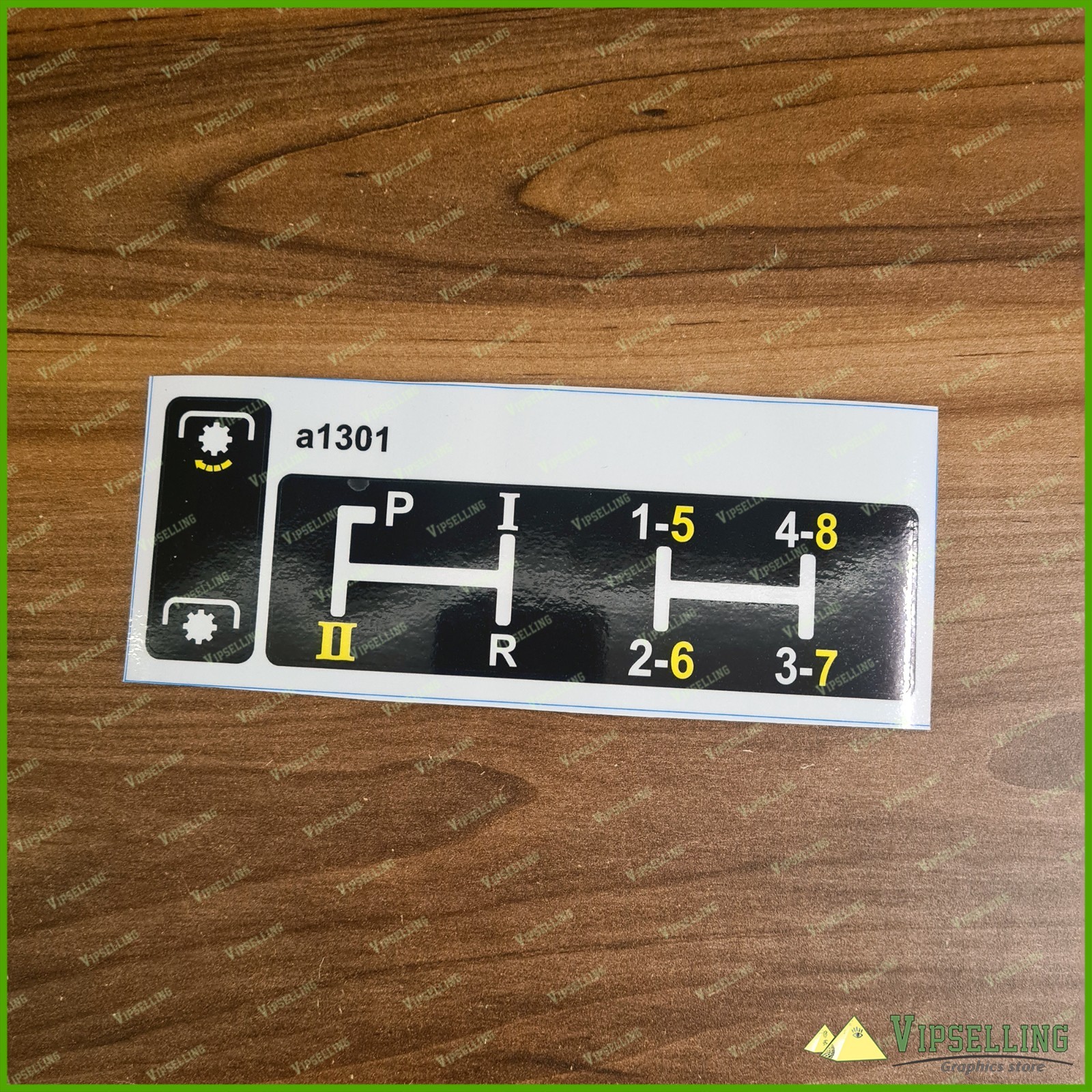 Replacement Gear Shift Pattern Range PTO Lever Decals Stickers fits John Deere