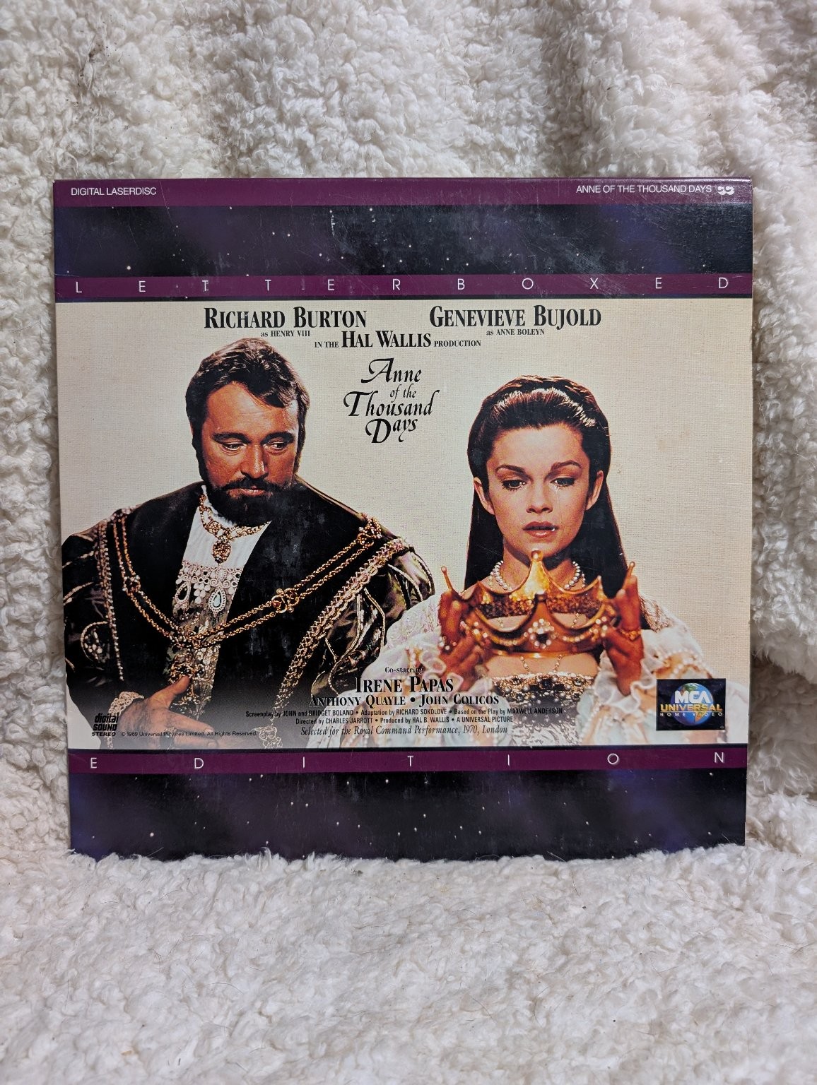 Anne of Thousand Days LaserDisc 1969 Historical Drama Letterbox MCA Universal