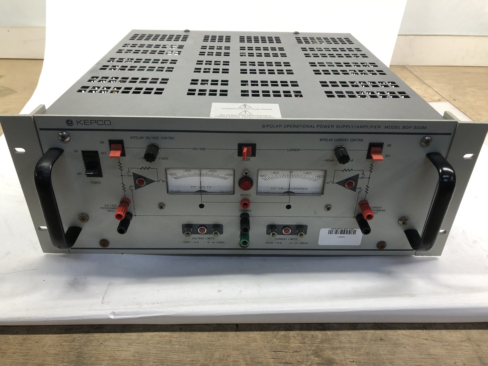 Kepco Bipolar Operational Power Supply/Amplifier - BOP 500M