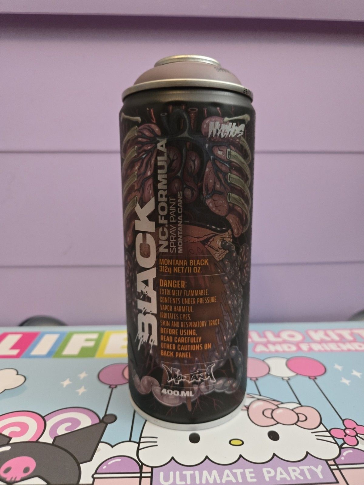 2014 Montana Black Artist Edition Can -  Kidney by Nychos