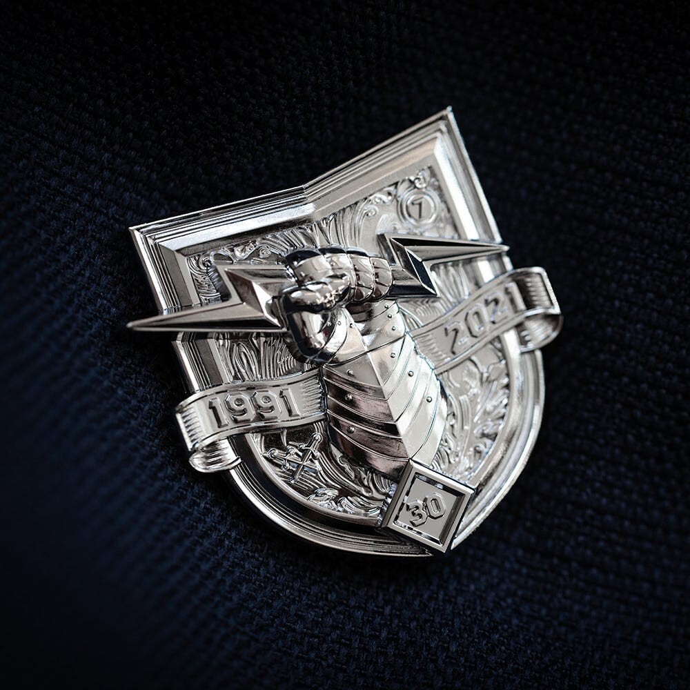 Bungie 30th Anniversary Shield Crest Collectible Pin Halo Destiny 2 Marathon Dev