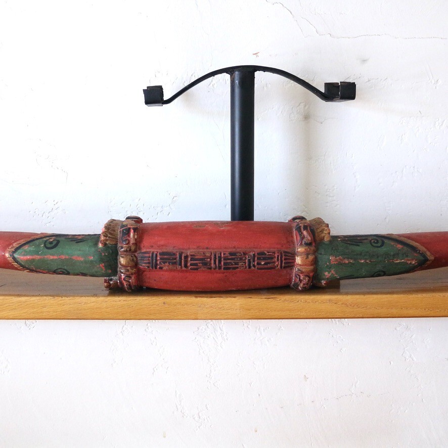 Vintage Backstrap Loom On Stand