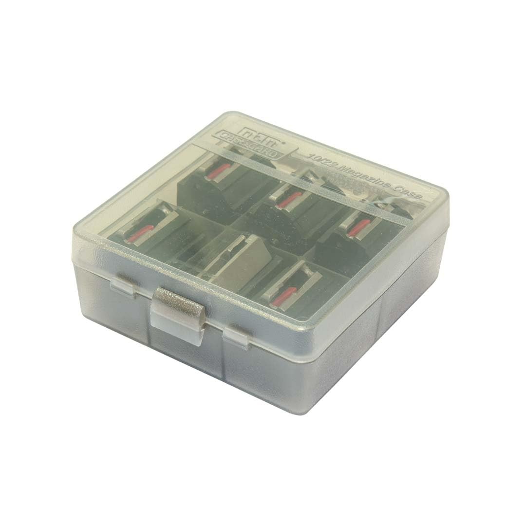 MTM TMC1022 Tactical Magazine Case 10/22 Rotary One Size, Clear smoke