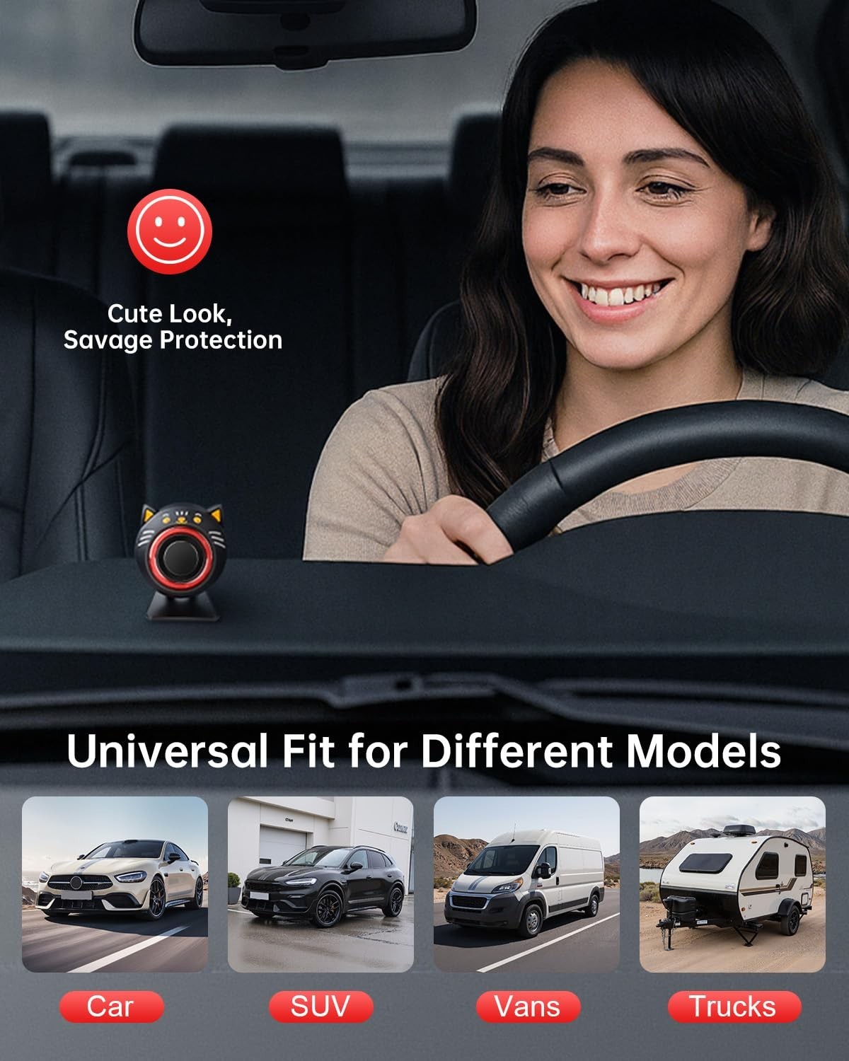 120dB Car Alarm System with Motion Sensor, Anti-Theft Device, Wireless Remote &