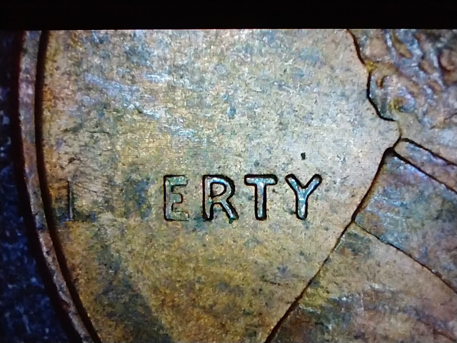 1995 Lincoln Cent With Grease Error