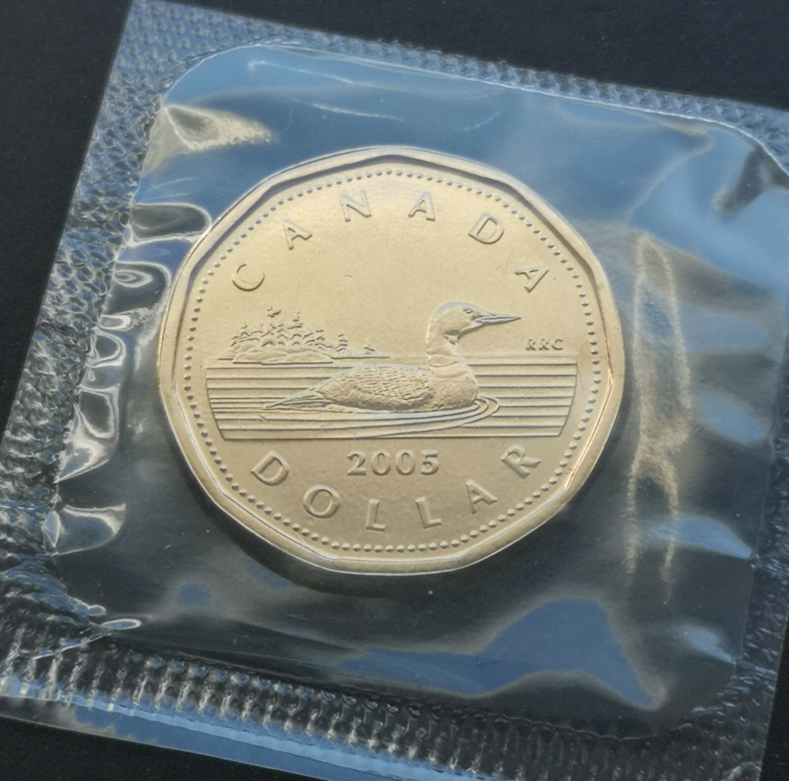 ***  CANADA   LOONIE  2005  *** PROOF  LIKE  *** SEALED  COIN  ***