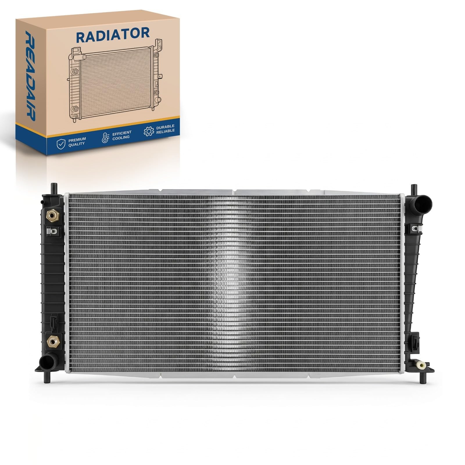 Radiator w/TOC Only Fits Expedition 4.6L 2003-2004 OE 5L3Z8005AA