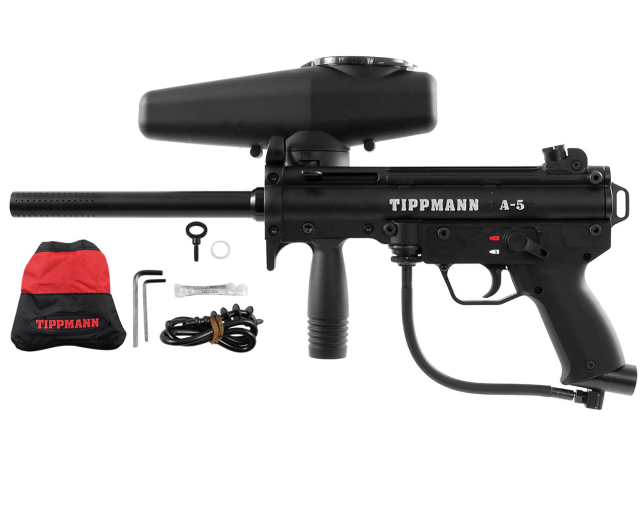 NEW Tippmann A5 RT Paintball Gun (T101042) w/ Response Trigger - Black