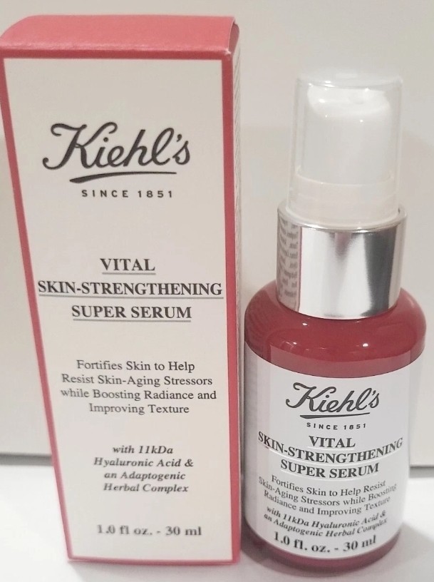 KIEHL'S VITAL SKIN -STRENGTHENING  SUPER SERUM  30 ml - 1 oz New in Box