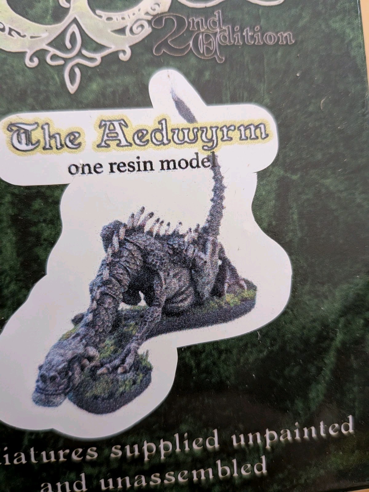 Oakbound Studios The Woods 2nd Edition Aedwyrm Resin Miniature
