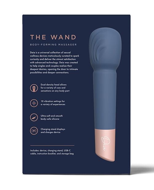 DEIA THE WAND MASSAGER WITH RECHARGEABLE BASE VIBRATOR