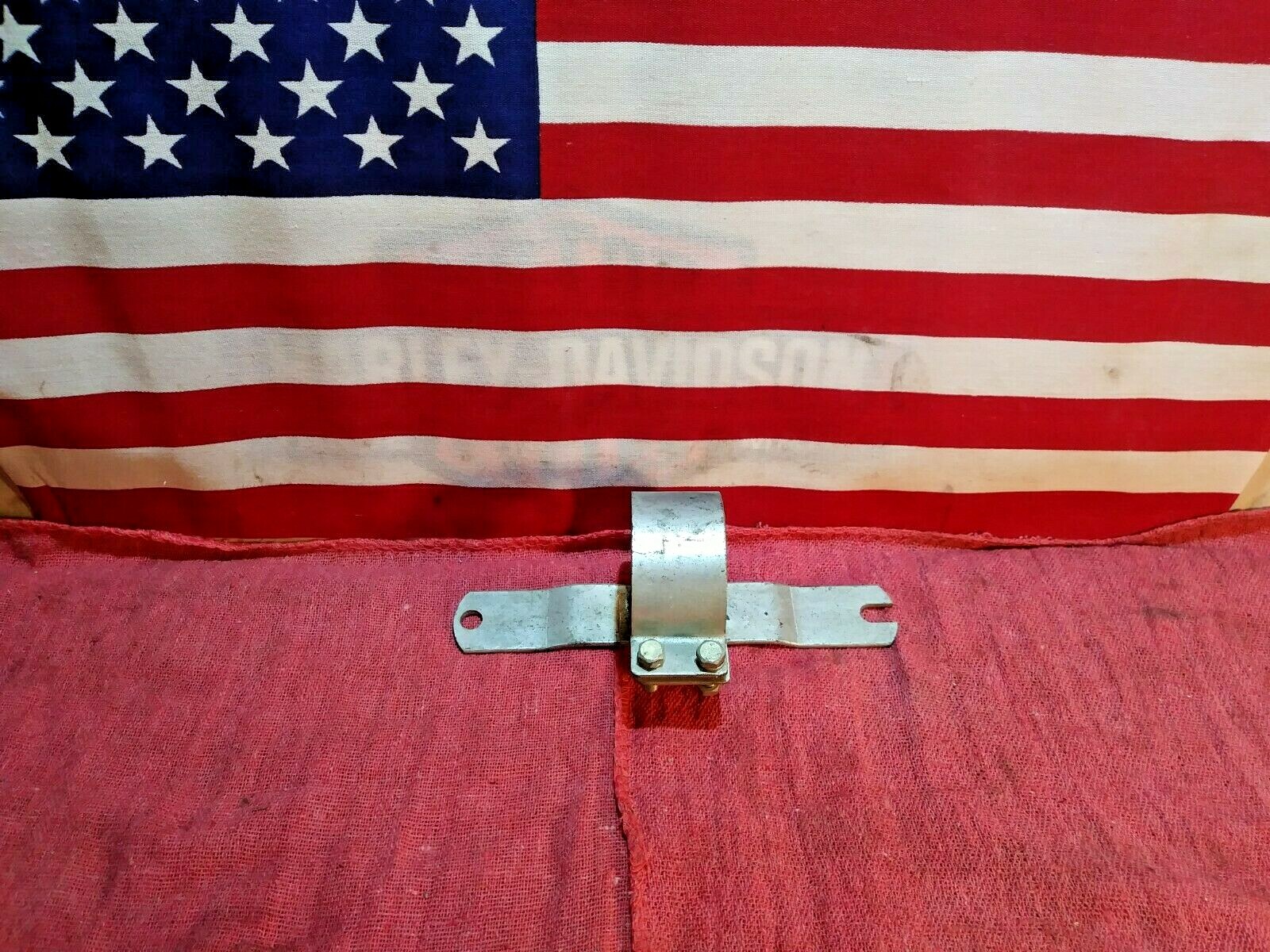 Harley-Davidson Triumph BSA Chopper Round Coil Mounting Bracket