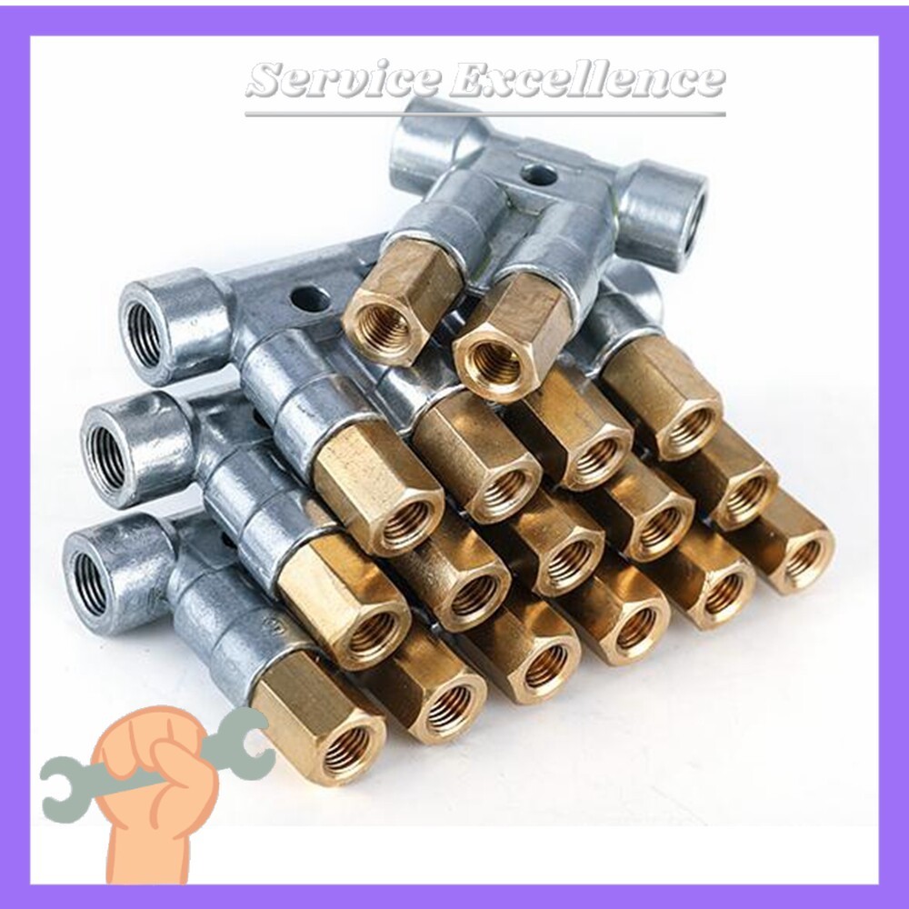 1pc 2 3 4 5 6 Way Lube Oil Piston Distributor Value Manifold Block fast shipping