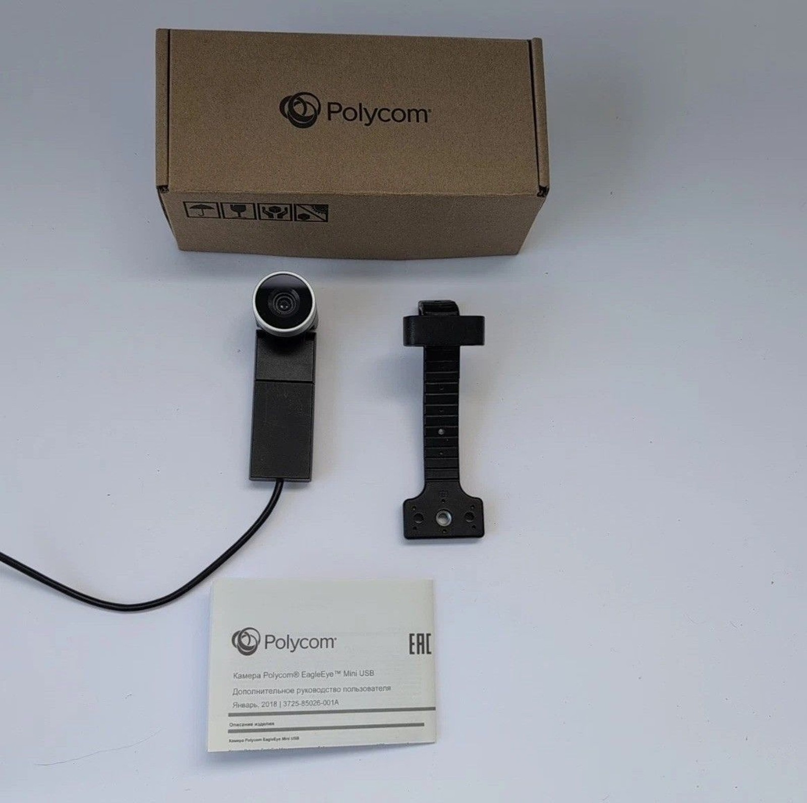 Polycom EagleEye Mini Camera w/ Mount  7200-84990-001 HD USB Video Conference