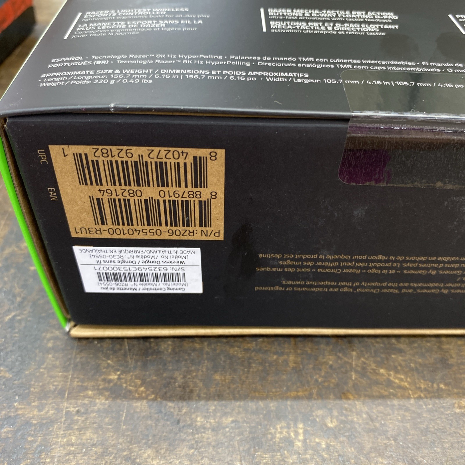 Razer Wolverine V3 Pro 8K PC Wireless Esports Controller Black NEW SEALED
