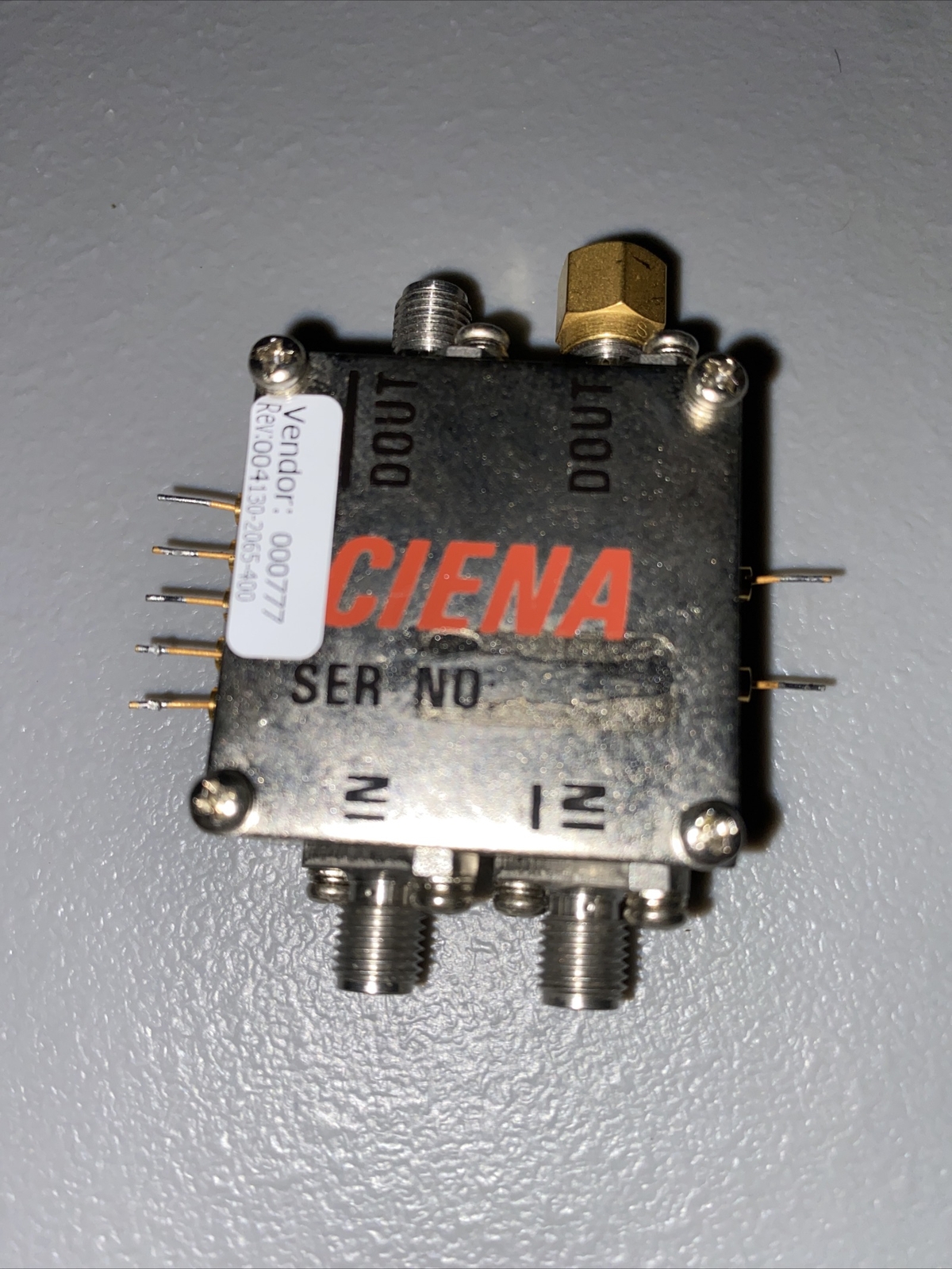 Fujitsu FMM3104PG Based Ciena 10Gb/s Fiber Optic Modulator Driver