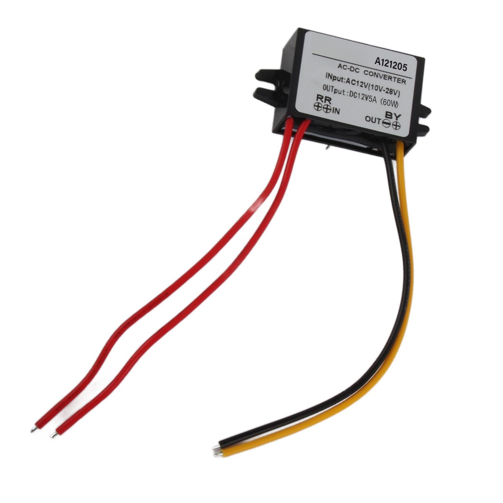 AC to DC Rectifier AC10-28V DC12V AC to DC Converter(5A)