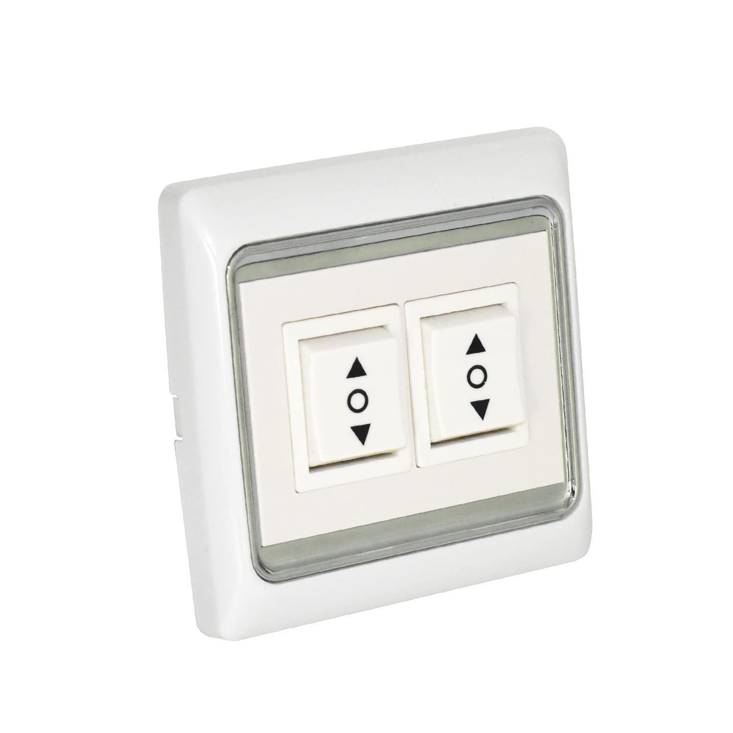 AC50601 3 Position ON/Off/ON Rocker Switch DPDT Manual Wall Mount Switch