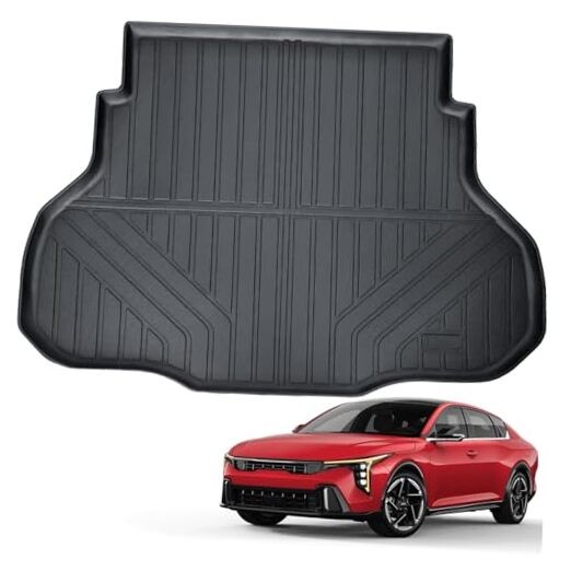 All Weather Cargo Liner Fit for Kia K4 Sedan 2025 TPE k4 sedan|2025|cargo mat