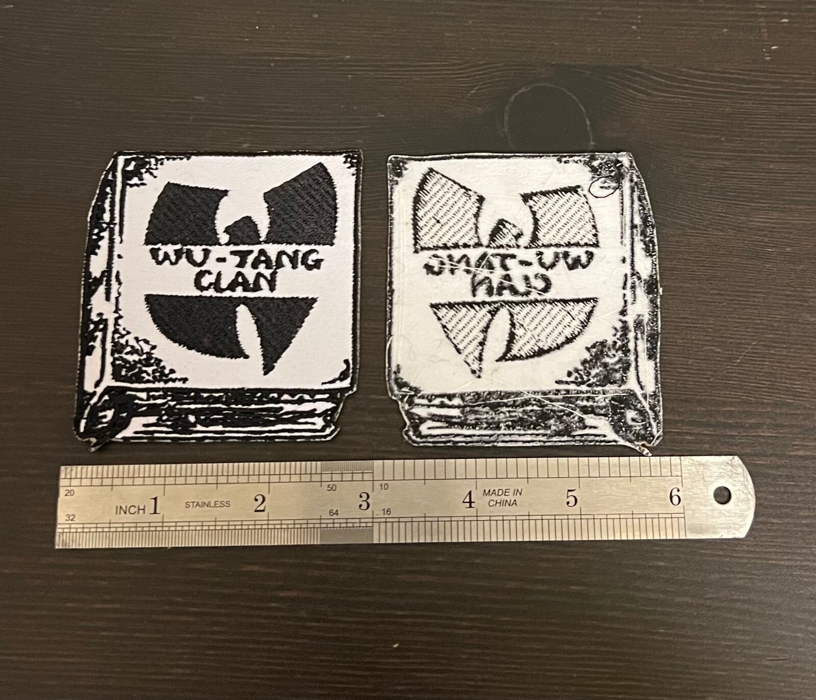 Wu Tang Clan Patch Protect Ya Neck - Method Man - iron on - Raekwon 36 Chambers