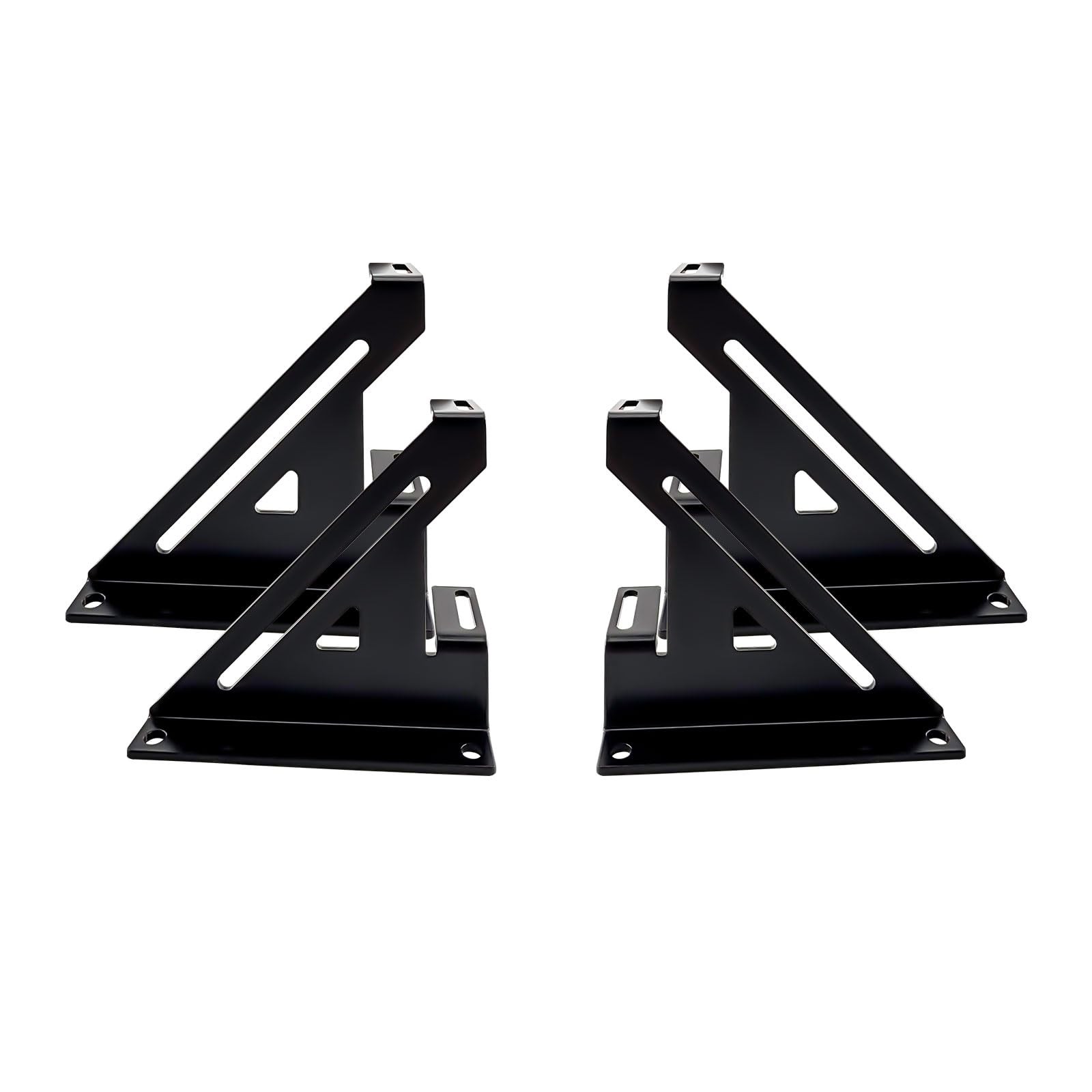 Steel 2 Amp Amplifier Rack Coated by Black Powder Used for Car Audio