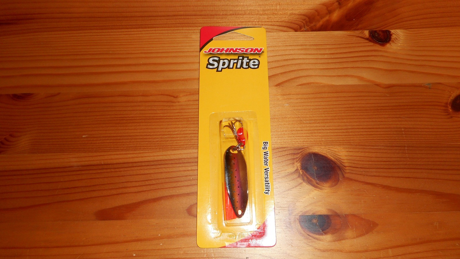 Johnson Sprite 1/8 oz Chrome Trout Ice Fishing Casting Jigging Spoon Lure