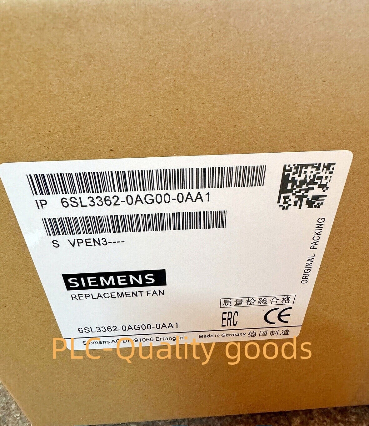 1PCS NEW 6SL3362-0AG00-0AA1 Siemens inverter fan G4E280-BC23-05  free ship