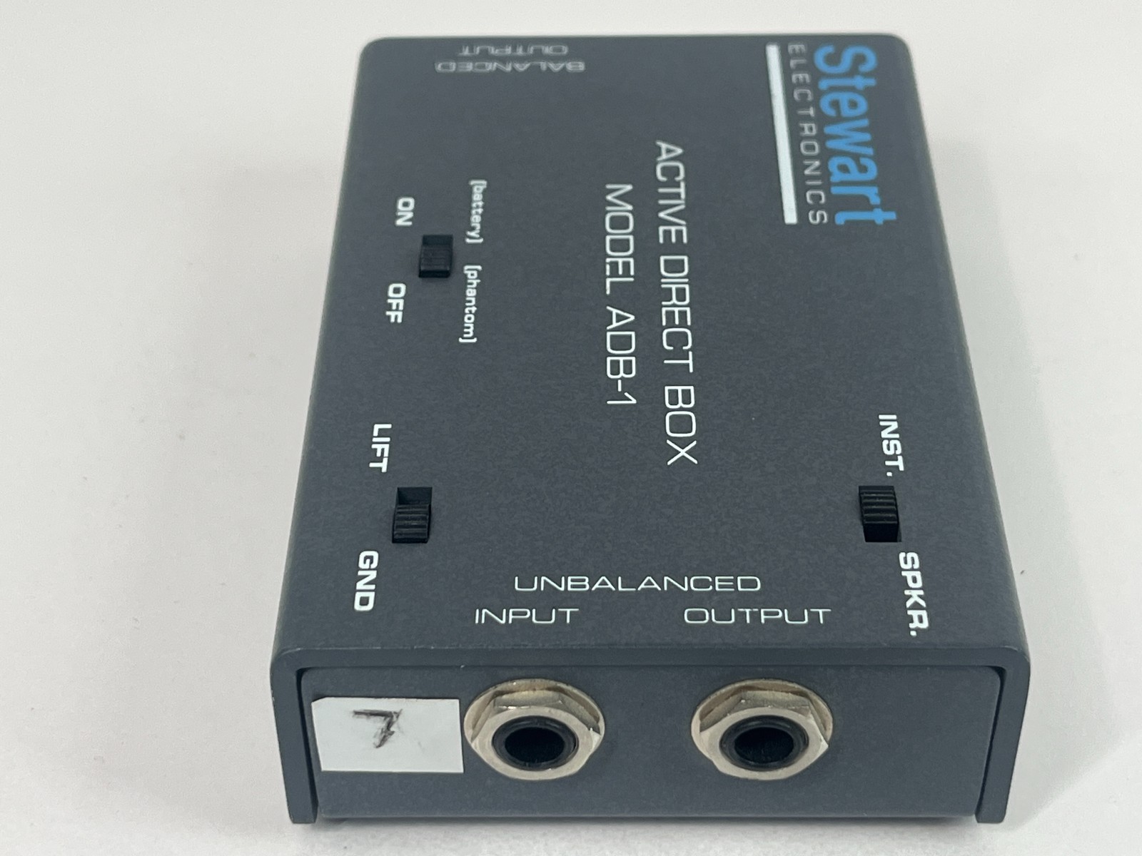 Stewart Electronics ADB-1 Active Direct Box Pro Audio DI Phantom/Batt