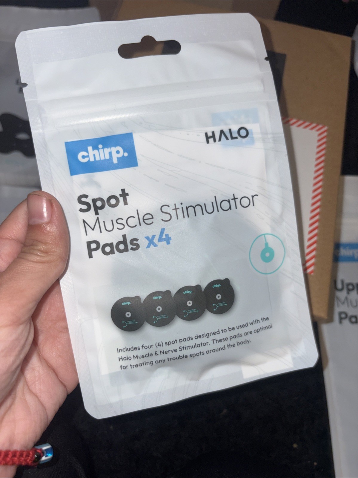 Chirp Halo Muscle Stimulator Double Plus Pads Bundle