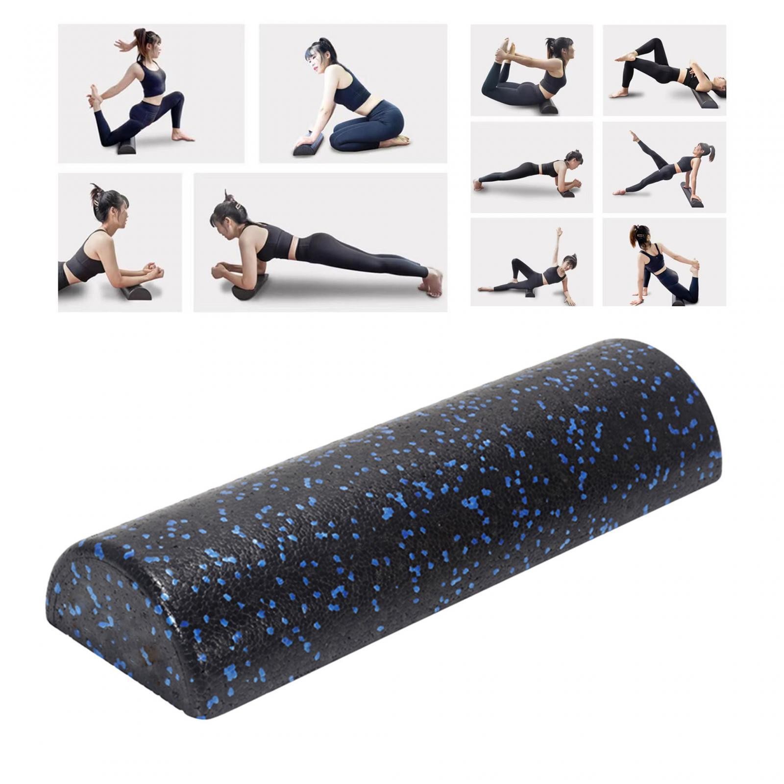 Half Round Foam Roller Yoga Column Roller Yoga Blocks Practical Home Gym Pilates