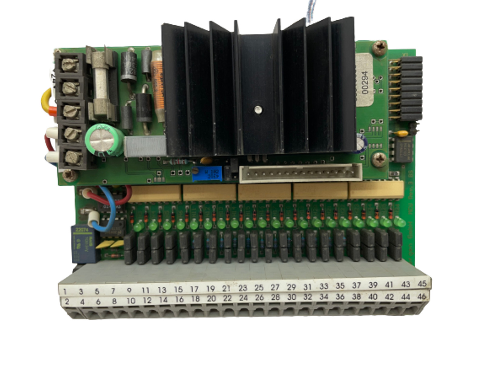 AVECS Bergen Gmbh  Rev.3 BS 06013005 00294 PLC PCB Board MCU
