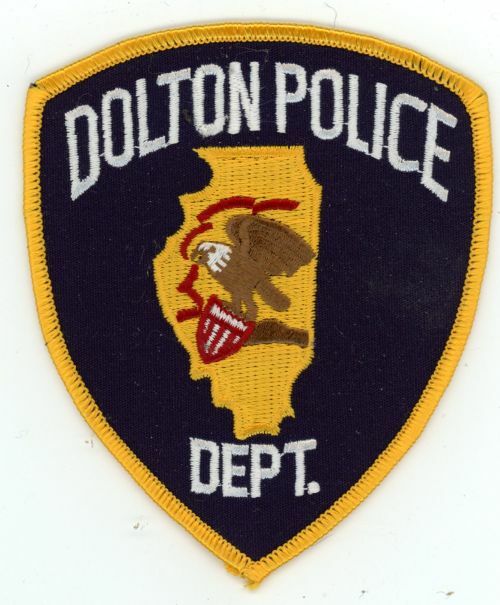 ILLINOIS IL DOLTON POLICE NICE SHOULDER PATCH SHERIFF