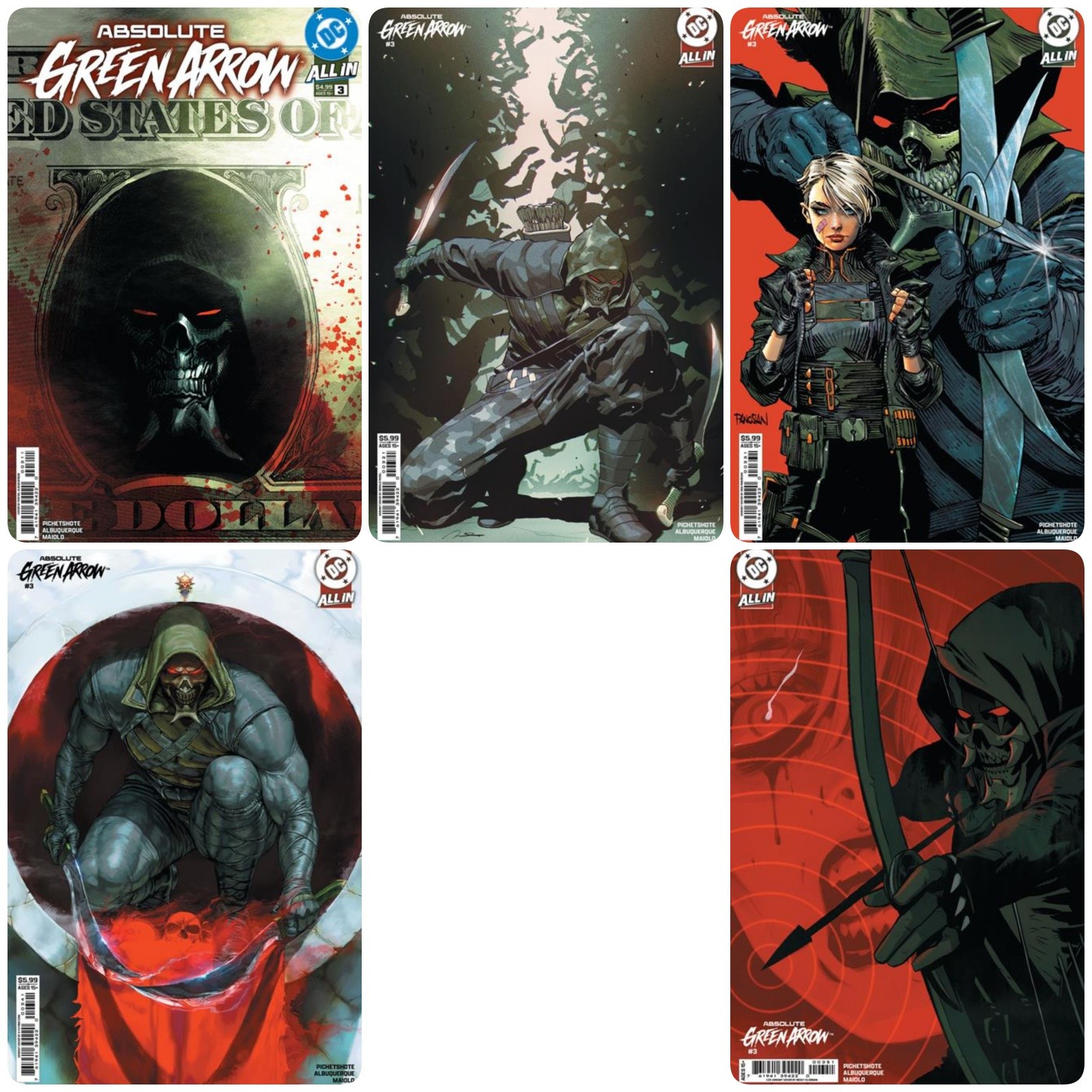 Absolute Green Arrow #3 **COVER SELECT** [1:25] Hell Yes! PRESALE 07/15