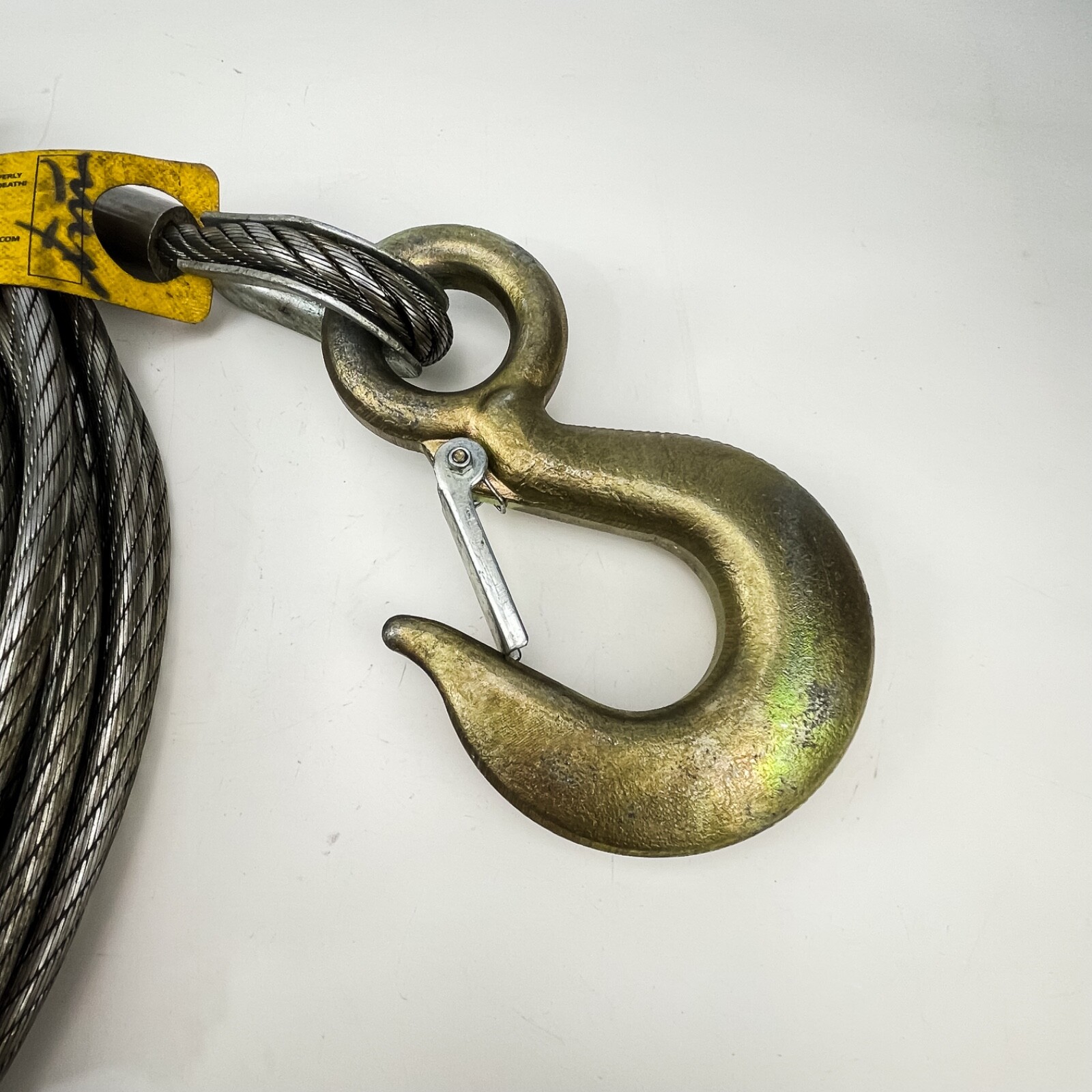 BA Products Winch Cable with Hook 4-S71650 7/16" x 50ft