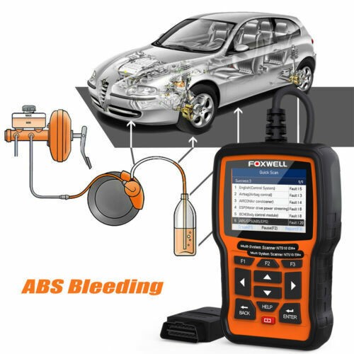 For BMW Foxwell NT510 Elite OBD2 Scanner Bidirectional ABS TPMS Diagnostic Tool