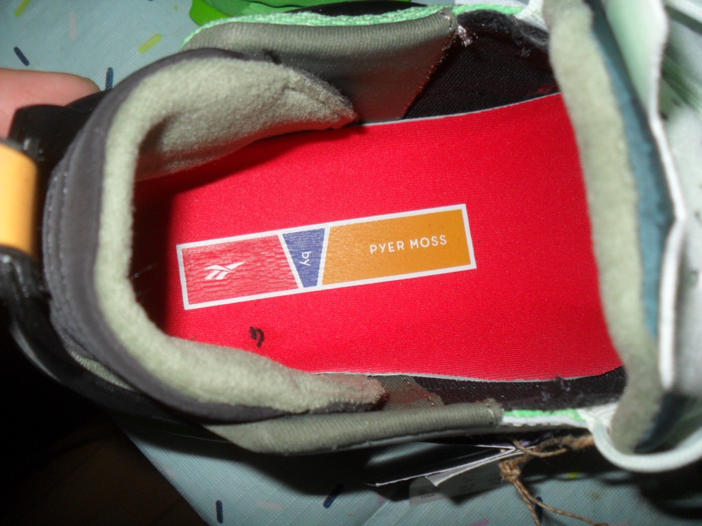 PYER MOSS X REEBOK EXPERIMENTAL FURY 4 TRAIL SIZE 45 (11.5 us) (no box)