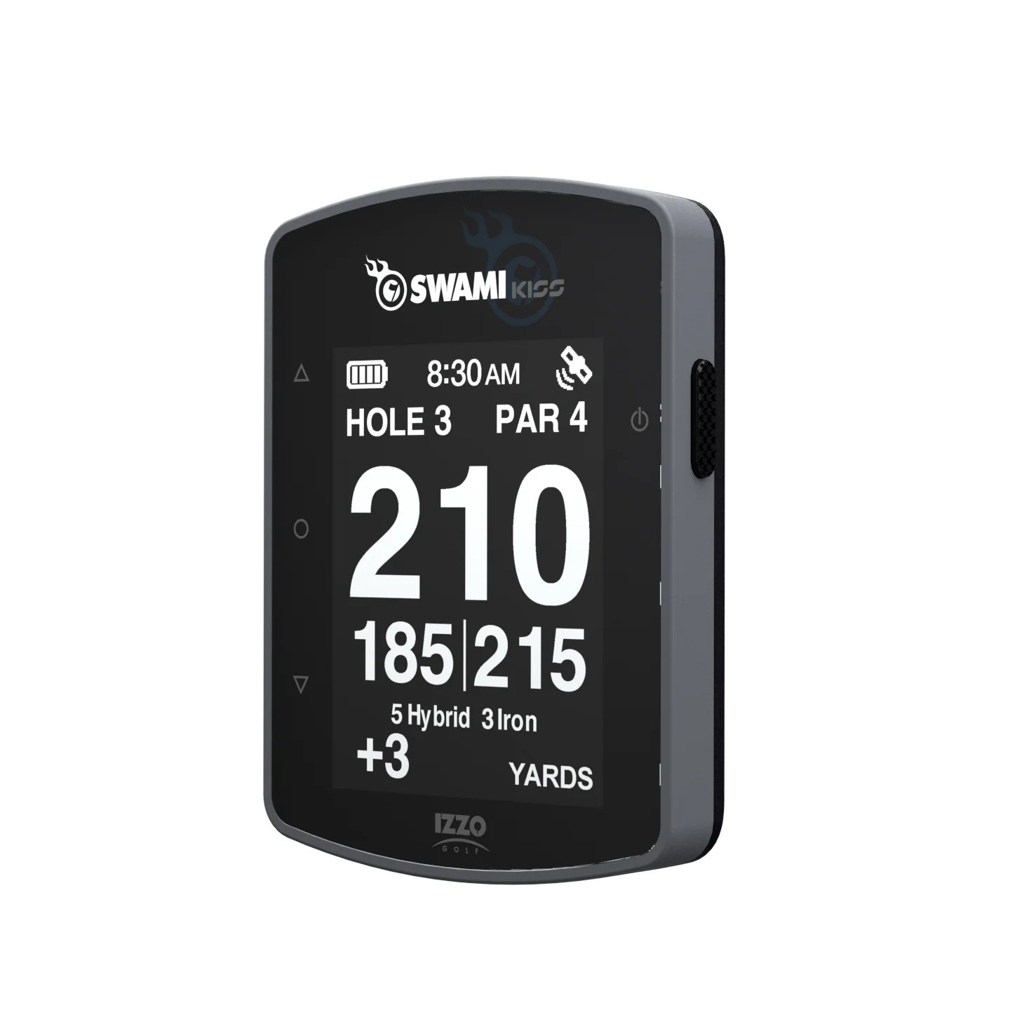New Izzo Golf SWAMI Kiss 2.0 GPS Black