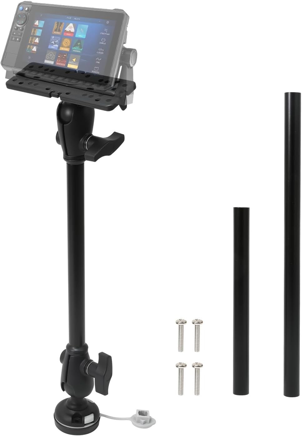 1.5"/C Size Ball Fish Finder Mount,Marine Electronic/Depth Finder Mount for Boat