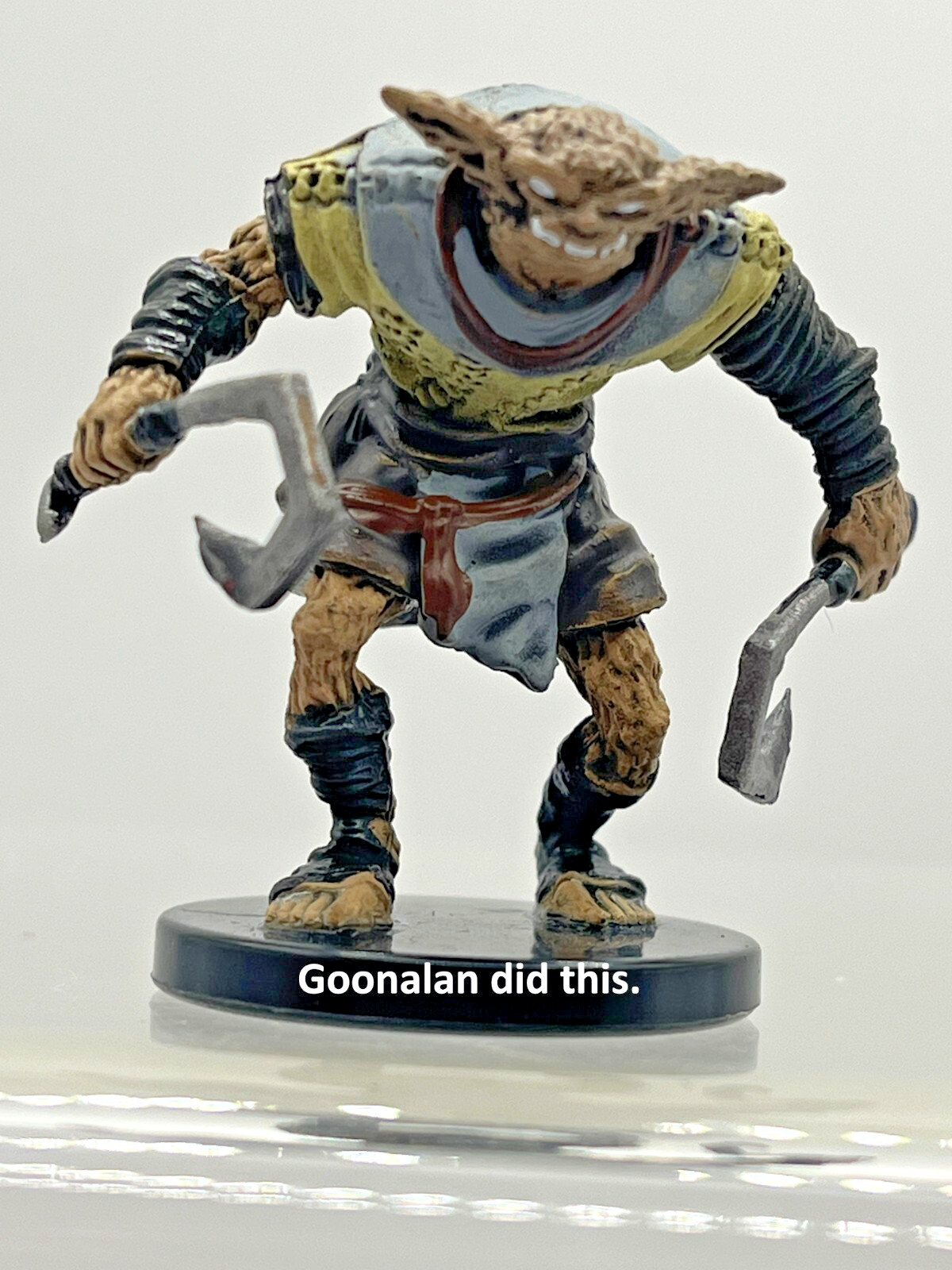 D&D Pathfinder Mini Legendary Adventures 39 Bugbear Butcher RARE