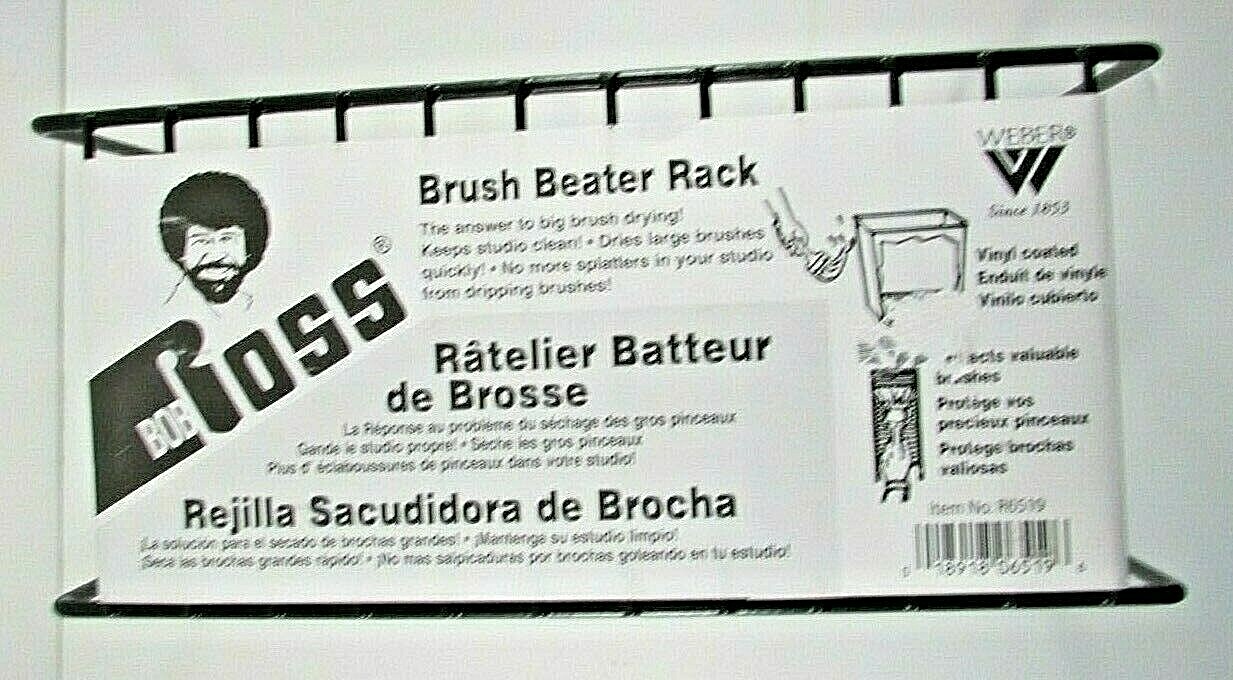 New Bob Ross Brush Beater Rack By Weber