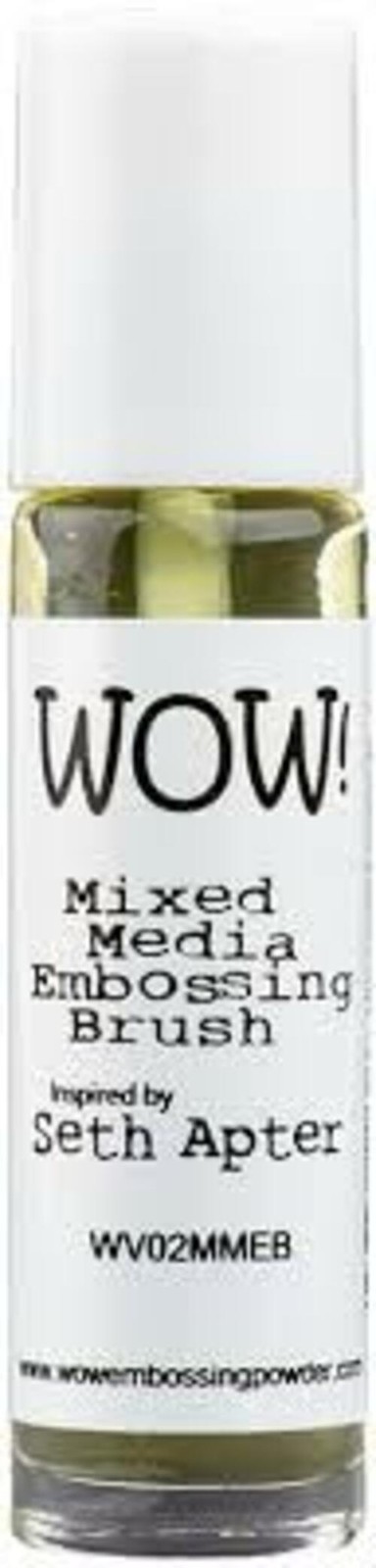 Wow! Embossing Bundle - Clear Embossing Ink Pad Ultra Slow Drying, Mixed Media