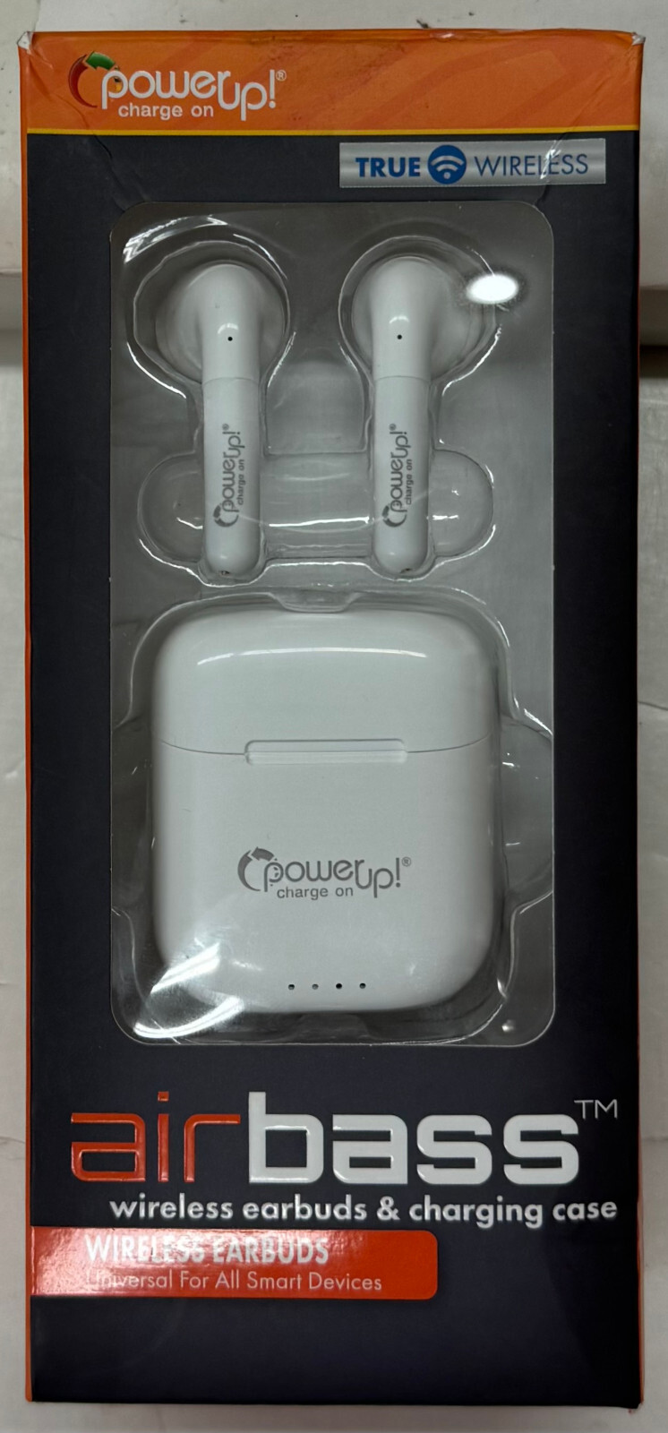 Lynco Products "AirBass" Wireless Earbuds & Charging Case (192-540741)