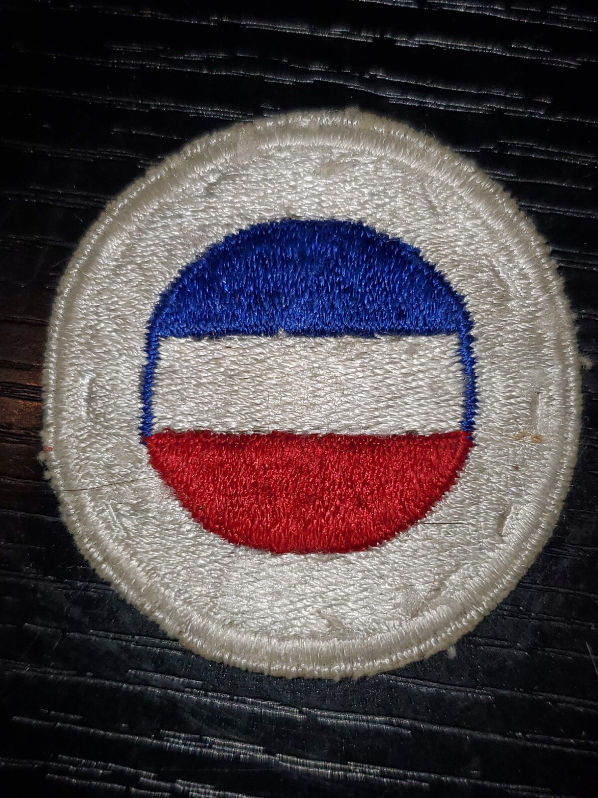 WWII US Army GHQ General HQ Command Cut Edge Patch L@@K!!!